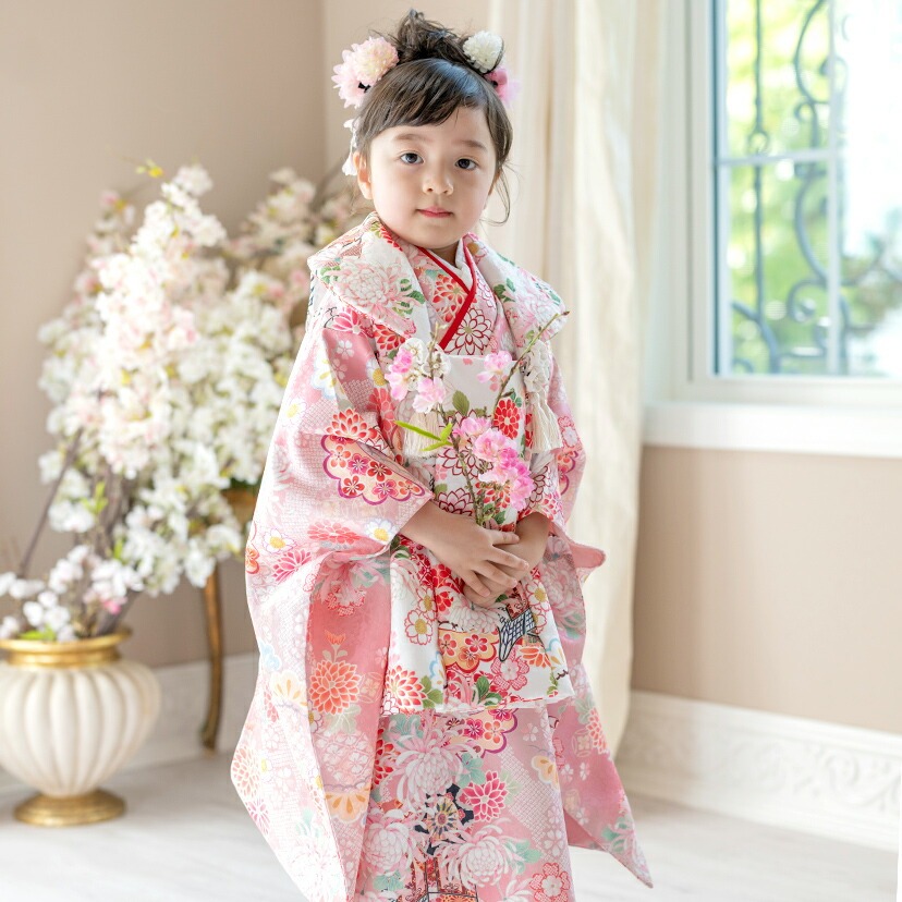 七五三　3歳女の子　フルセット　キャサリンコテージ Catherine Cottage（キャサリンコテージ） 被布セット 3歳女の子