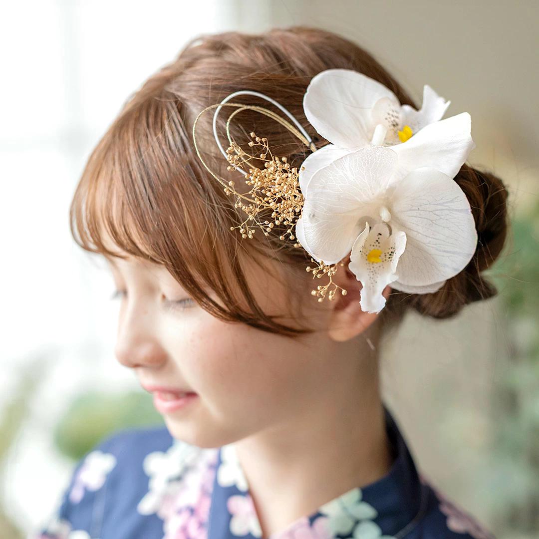 Catherine Cottage（キャサリンコテージ） ヘアアクセサリー 胡蝶蘭髪