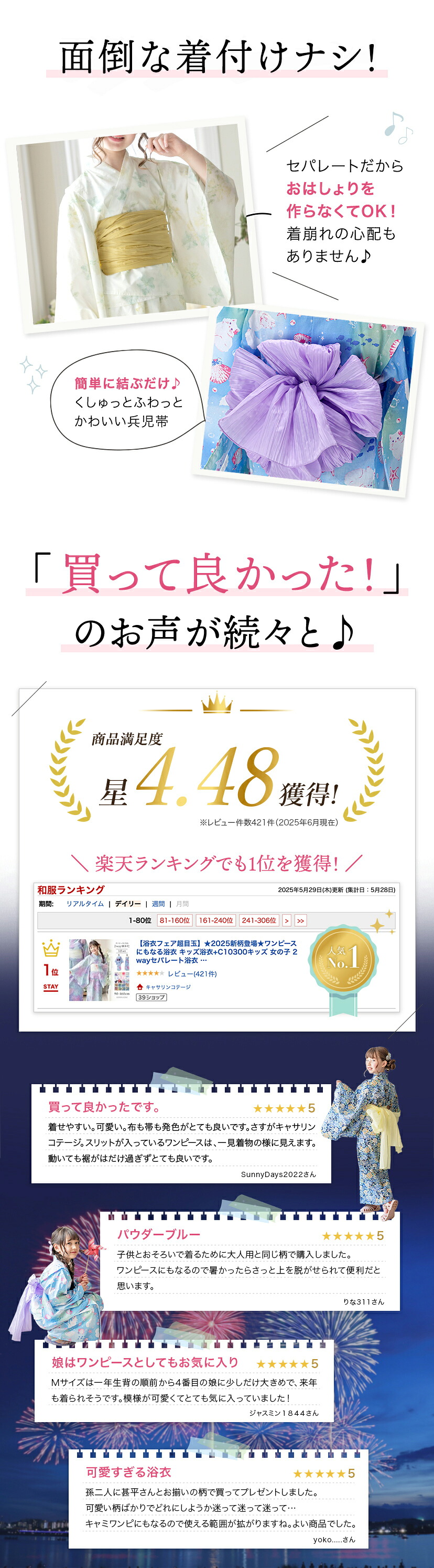 2way浴衣の注目ポイント2