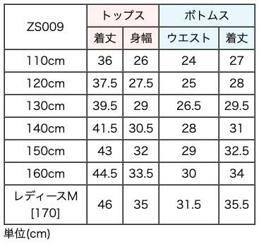 サイズ表