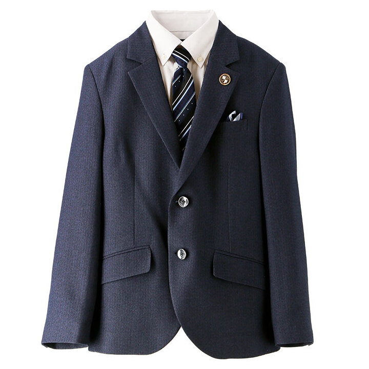 卒業式 スーツ 男の子 ｜送料無料｜ 上質サテン切替ジャケット スーツ6 