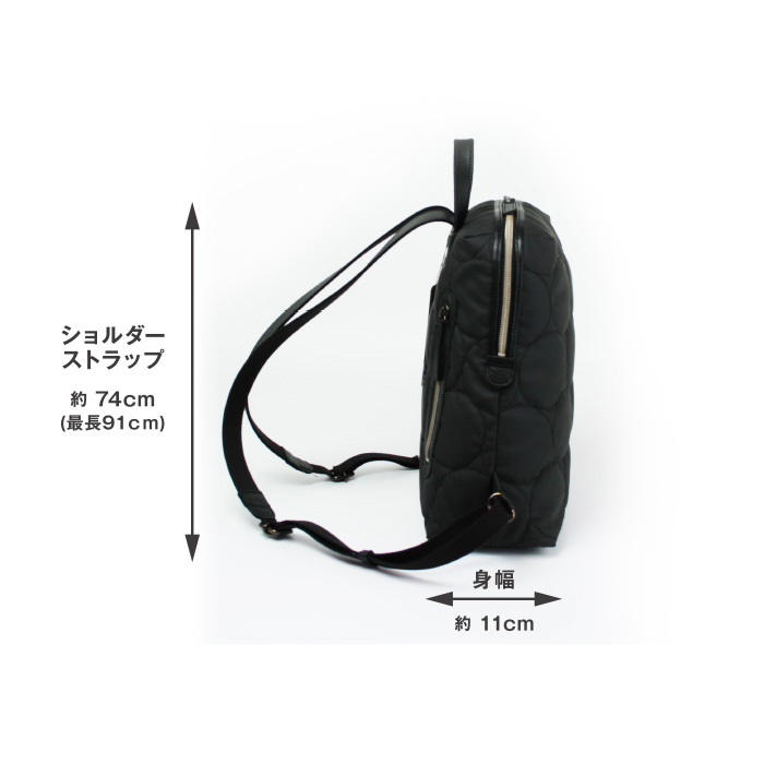 ドアン VIA DOAN リュック パロット Parrot 1277 ドット