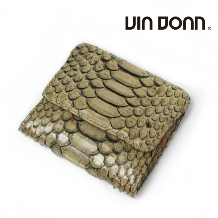 VIA DOAN ヴィアドアン 半札 アンティークパイソン 479 日本製 天赦日