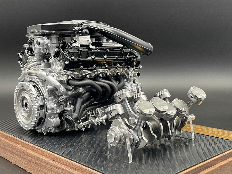 日下エンジニアリング 1/6スケールエンジンモデル  レクサス LFA 1LR-GUEエンジン パワーコア付き (ピストン/コンロッド/クランク) トヨタ自動車ライセンス商品 |  | 05