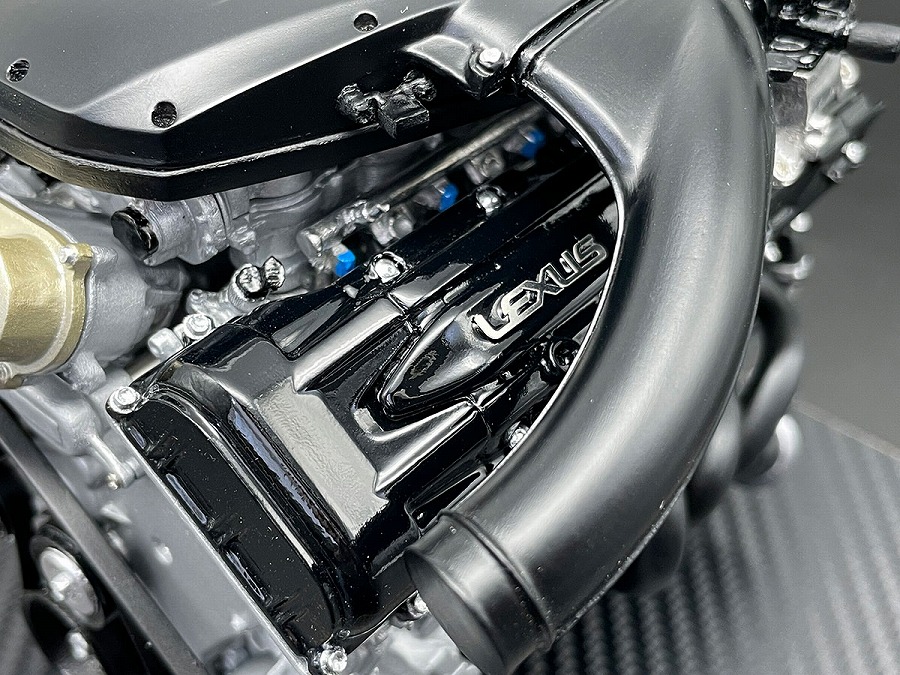 日下エンジニアリング 1/6スケールエンジンモデル  レクサス LFA 1LR-GUEエンジン パワーコア付き (ピストン/コンロッド/クランク) トヨタ自動車ライセンス商品 |  | 08