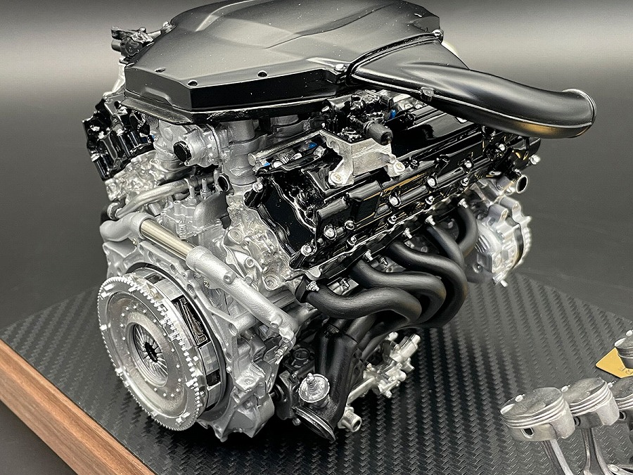 日下エンジニアリング 1/6スケールエンジンモデル  レクサス LFA 1LR-GUEエンジン パワーコア付き (ピストン/コンロッド/クランク) トヨタ自動車ライセンス商品 |  | 09