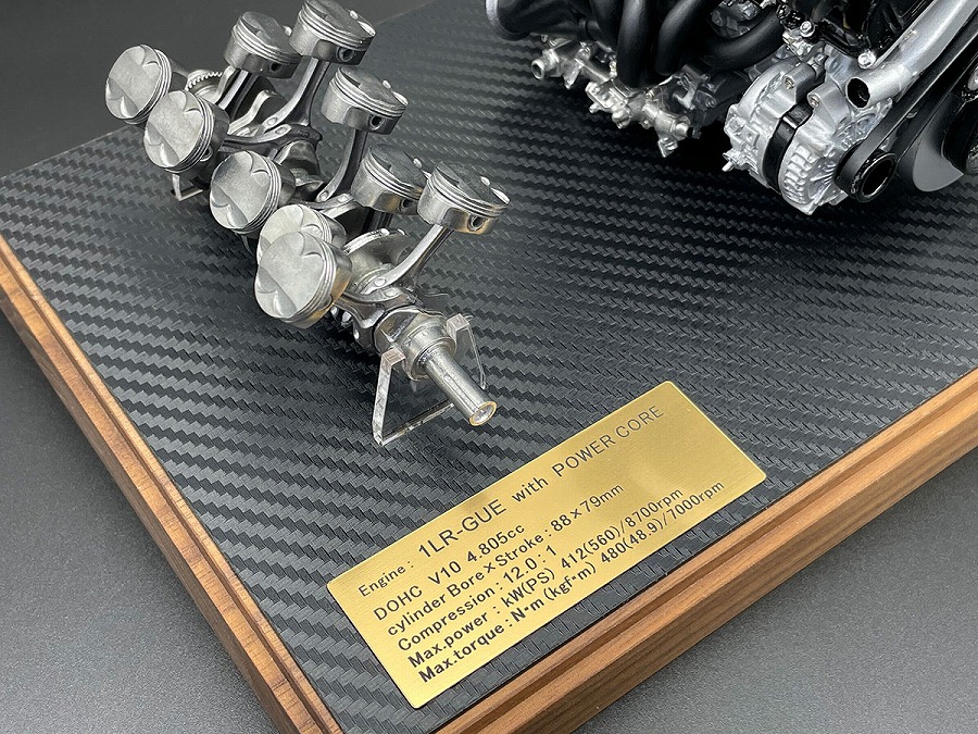 日下エンジニアリング 1/6スケールエンジンモデル  レクサス LFA 1LR-GUEエンジン パワーコア付き (ピストン/コンロッド/クランク) トヨタ自動車ライセンス商品 |  | 11