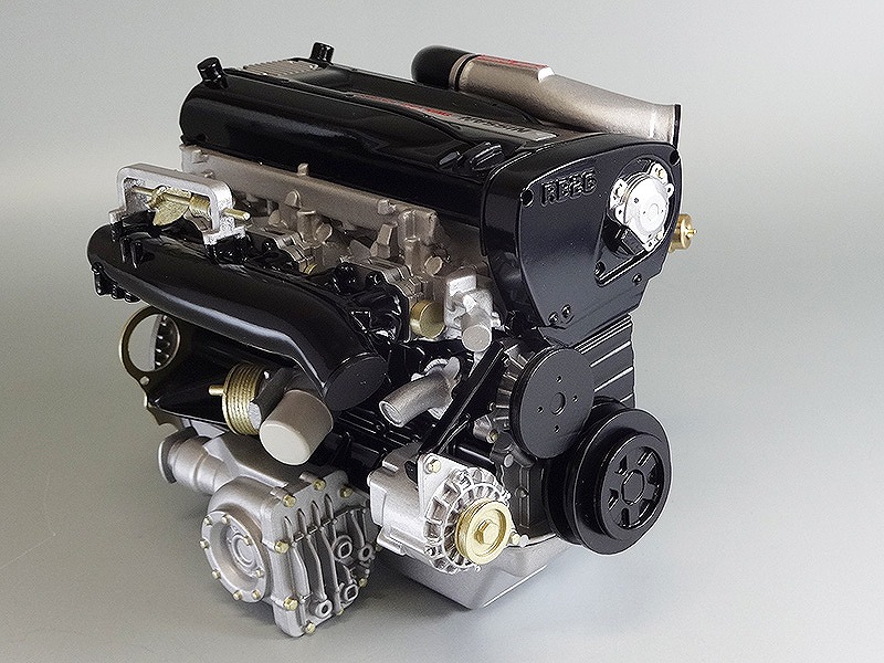 日下エンジニアリング 1/6スケールエンジンモデル 完成品 日産