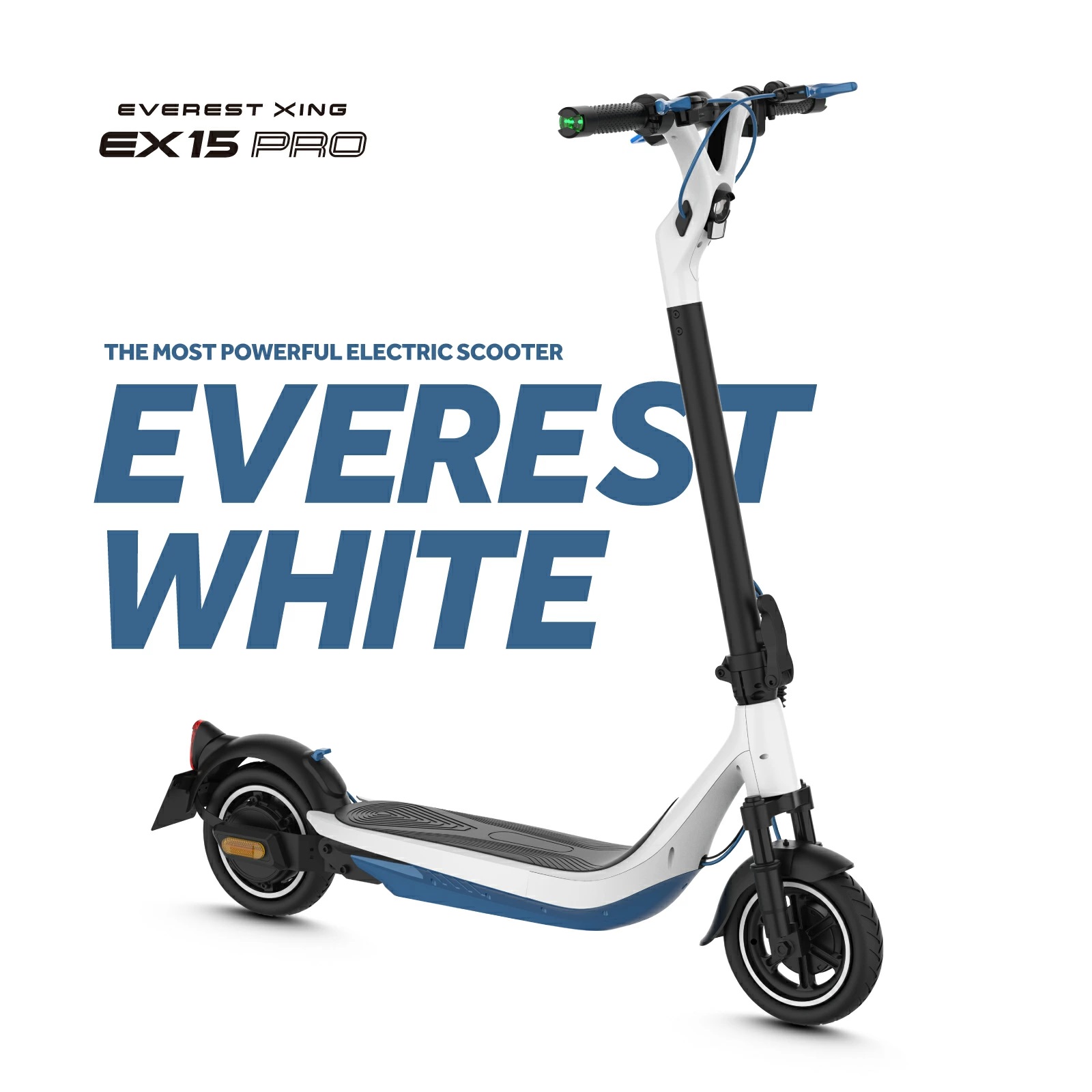 電動キックボード EVEREST XING EX15 PRO 特定小型原動機付自転車 | 免許不要 公道走行可能 LEDライト付 ノーパンクタイヤ 折り畳み 防水 軽量 通勤 通学 |  | 01