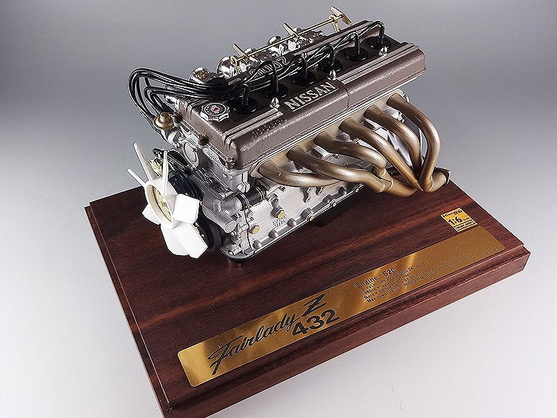 日下エンジニアリング 1/6スケールエンジンモデル完成品 ニッサン 日産