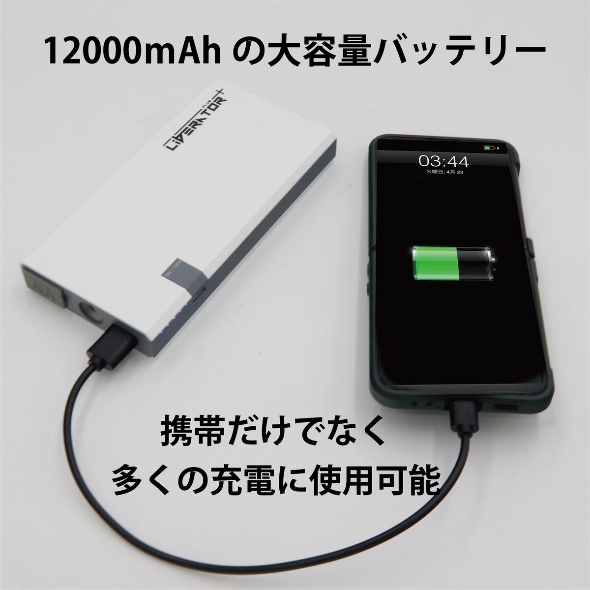 最新型モデル 送料無料 ジャンプスターター モバイルバッテリー 12V