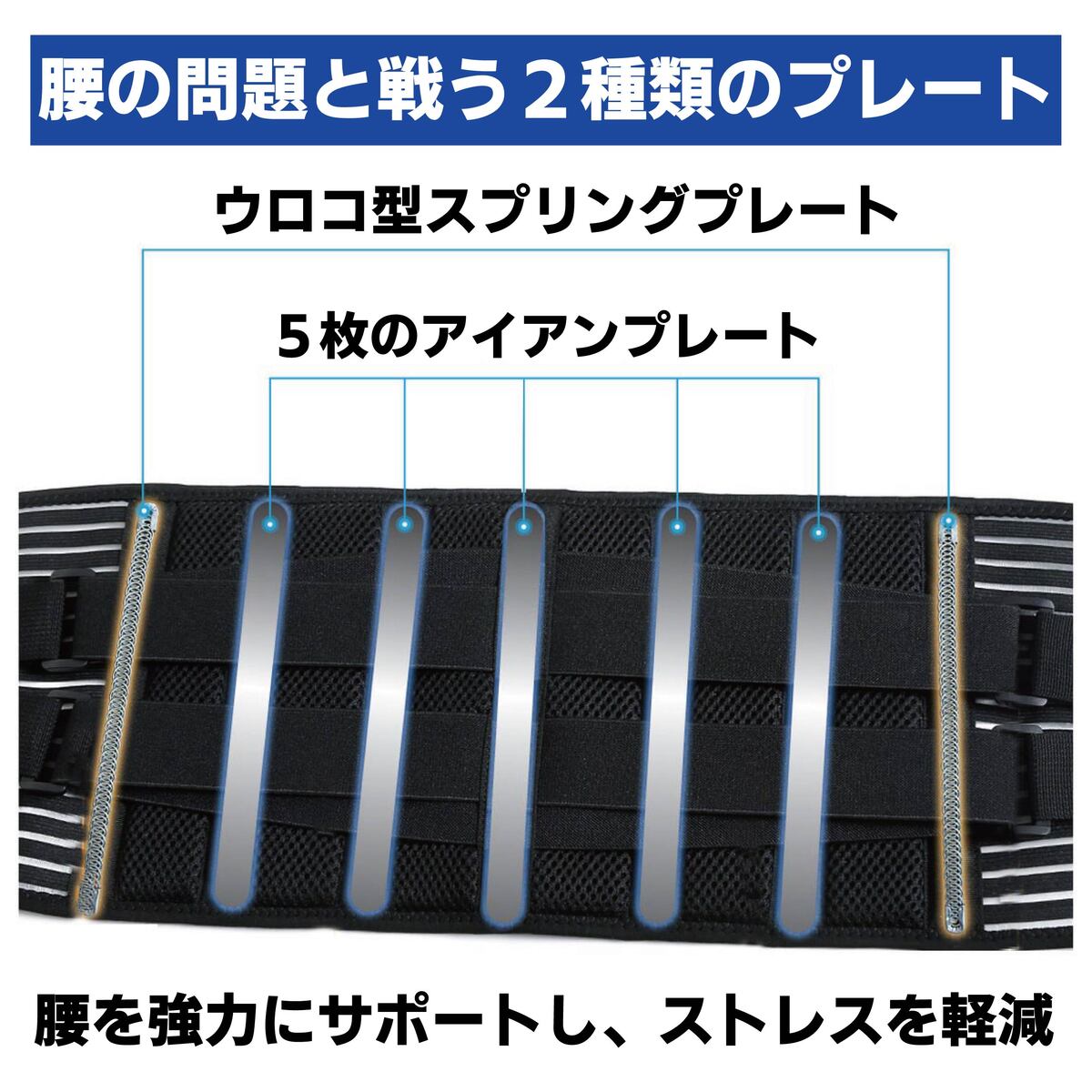 ロングツーリング バイク 腰サポーター コルセット 腰用ベルト 腰