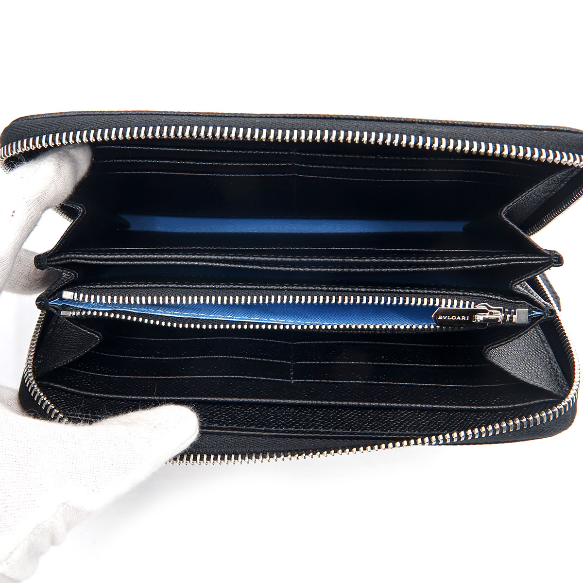 BVLGARI（ブルガリ） 財布 メンズ 長財布 財布 ラウンドファスナー