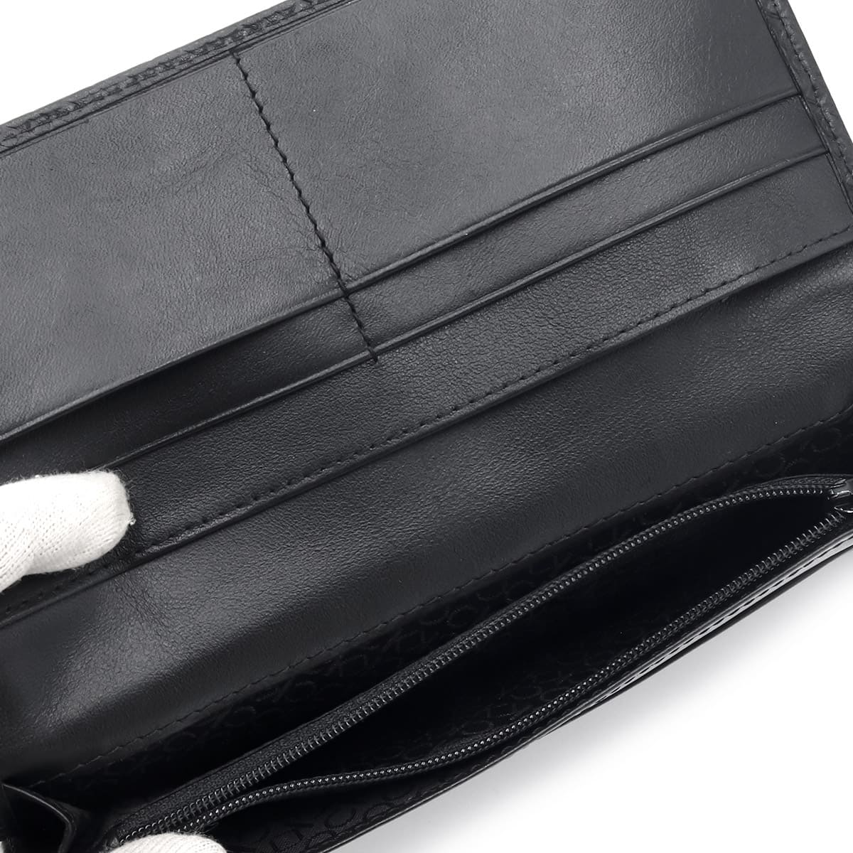 カルバンクライン 長財布 Calvin Klein 財布 メンズ 長財布 エンボス