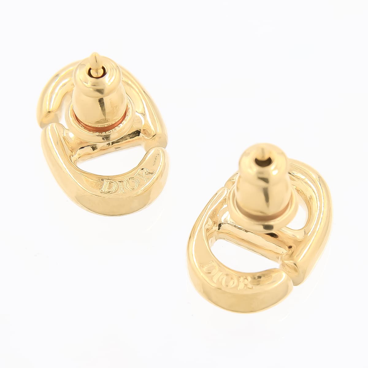 Christian Dior CD スタッドピアス　ゴールド　片方 Christian Dior（クリスチャン・ディオール） ディオール ピアス