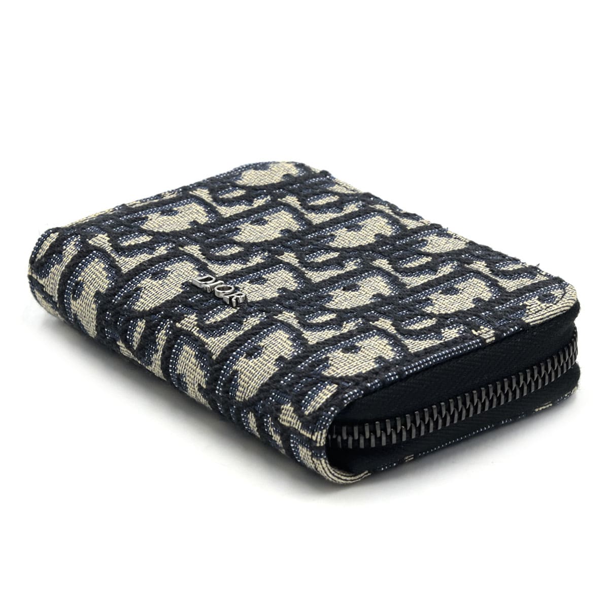 クリスチャンディオール オブリークジャカード ジッパー カード/ケース Christian Dior（クリスチャン・ディオール） ディオール ジップコイン