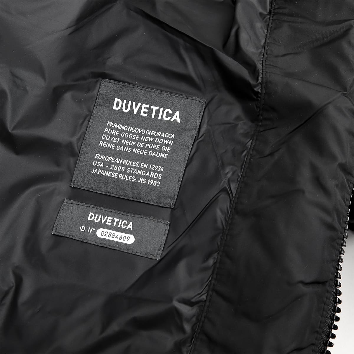 デュベティカ ダウン メンズ BIXIO ビクシオ ブラック BKS DUVETICA