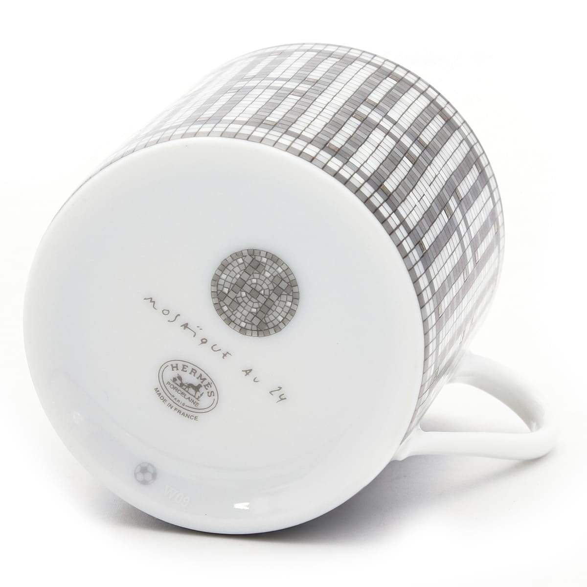 エルメス カップ＆ソーサー 2客セット HERMES コーヒーカップ モザイク