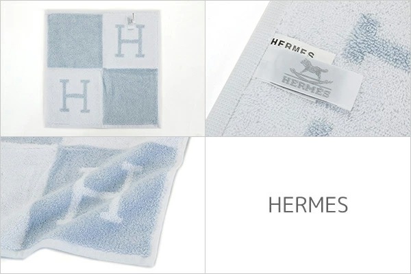 HERMES（エルメス） タオル ギフト ハンカチ プレゼント 正規品 ハンド