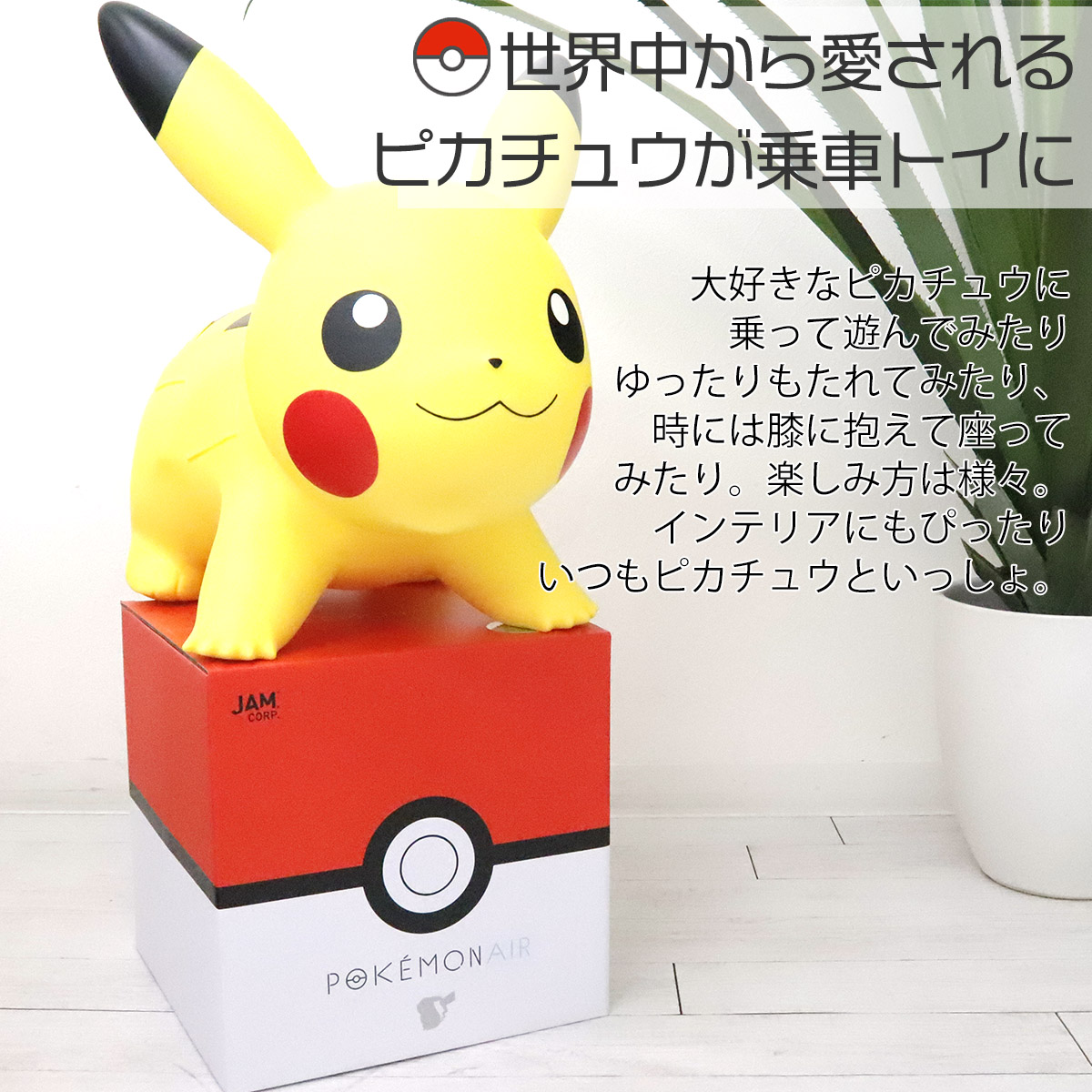 ポケモン エアー POKEMON AIR ピカチュウ 森の香り 遊具 おもちゃ