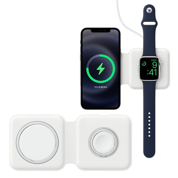 コンビニ受取対応商品 Magsafe デュアル充電パッド Iphone 充電器 ワイヤレス アクセサリー ワイヤレス充電 純正 正規品 Magsafe 充電器 ワイヤレス 携帯用充電器 アイフォン アップル 偉大な Www Muslimaidusa Org