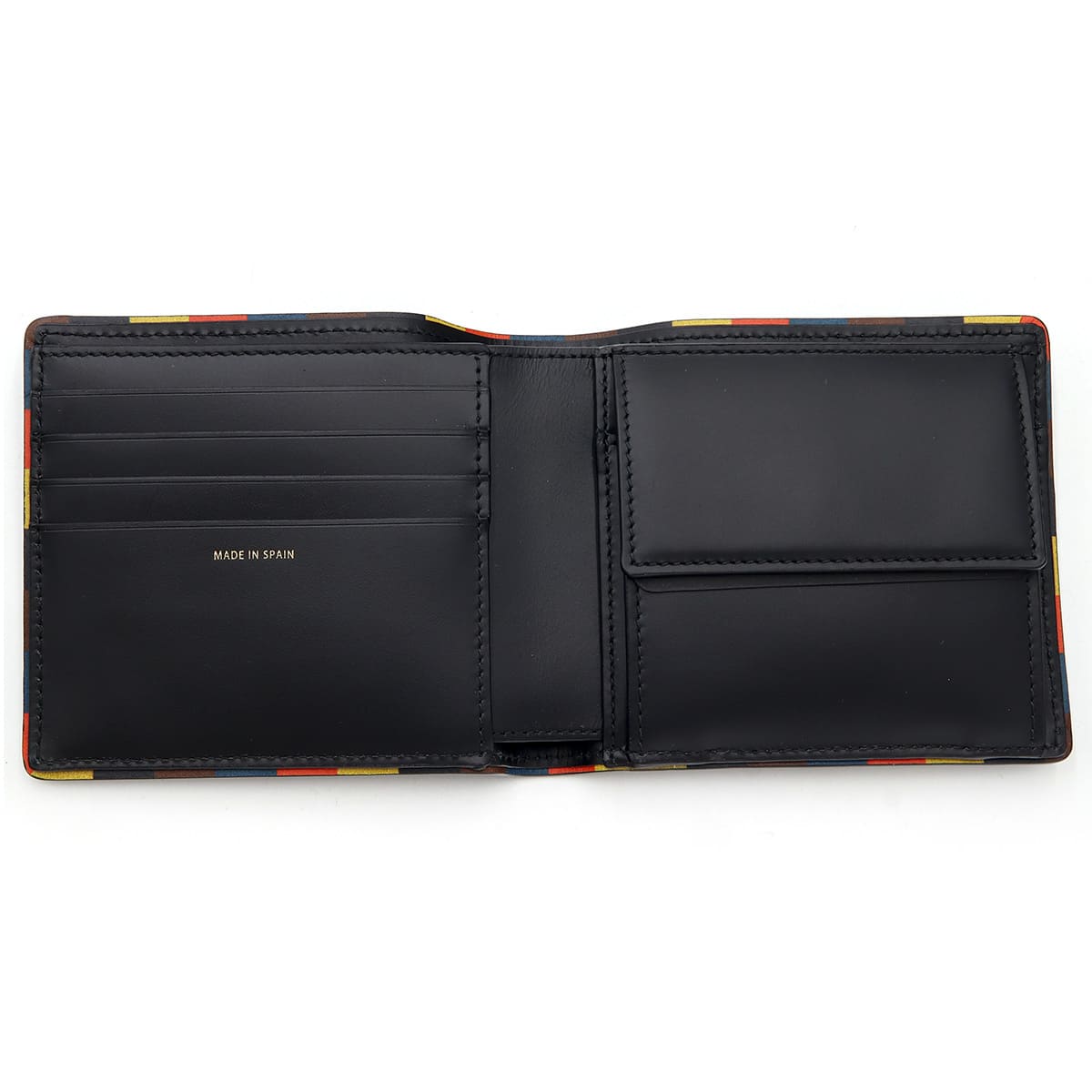 ポールスミス Paul Smith 財布 メンズ 二つ折り財布 ストライプ