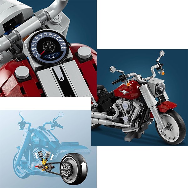 LEGO レゴ クリエイター ハーレーダビッドソン ファットボーイ 10269 Harley-Davidson Fat Boy バイク