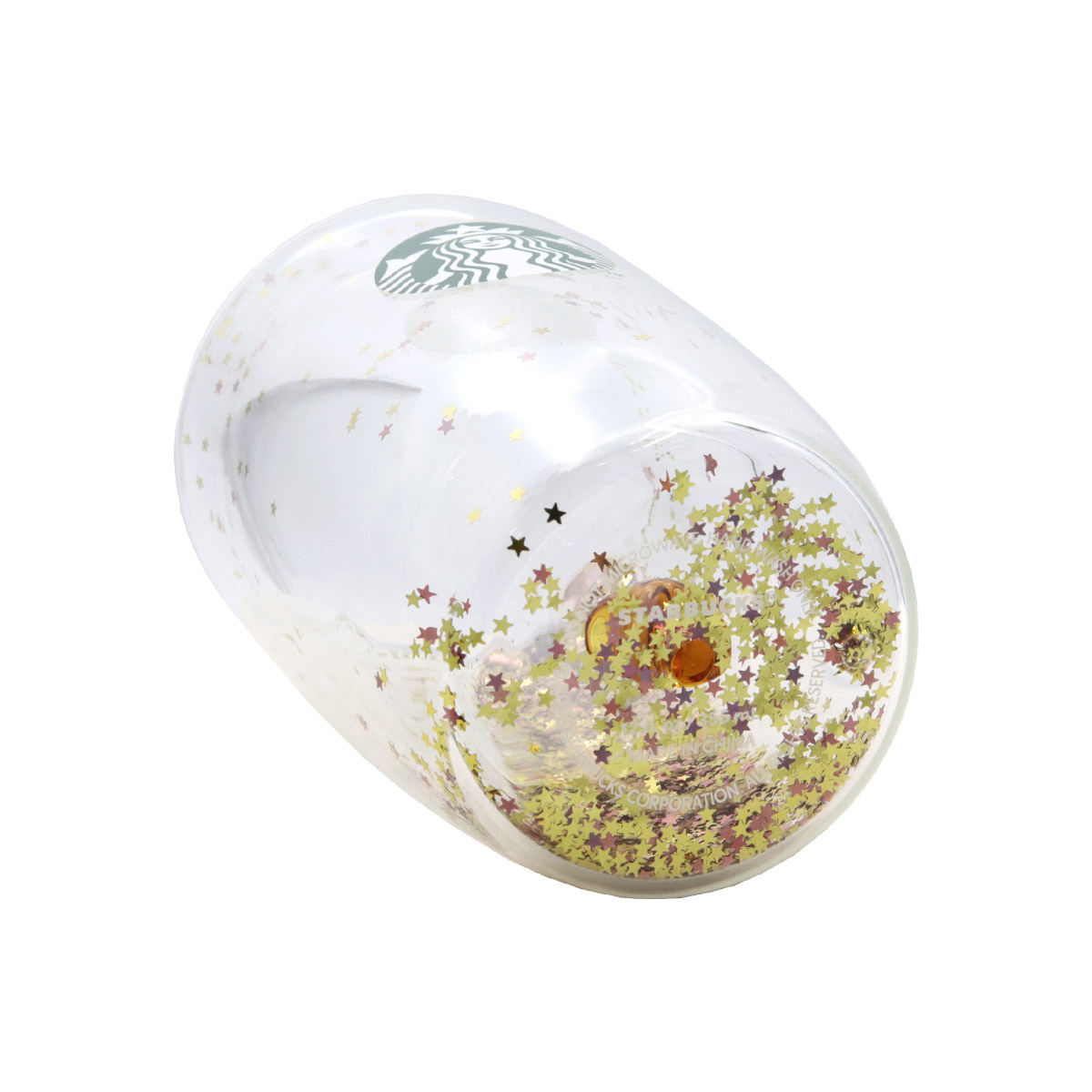 名入れ 刻印 スターバックス ホリデー 2025 ダブルウォール耐熱グラス