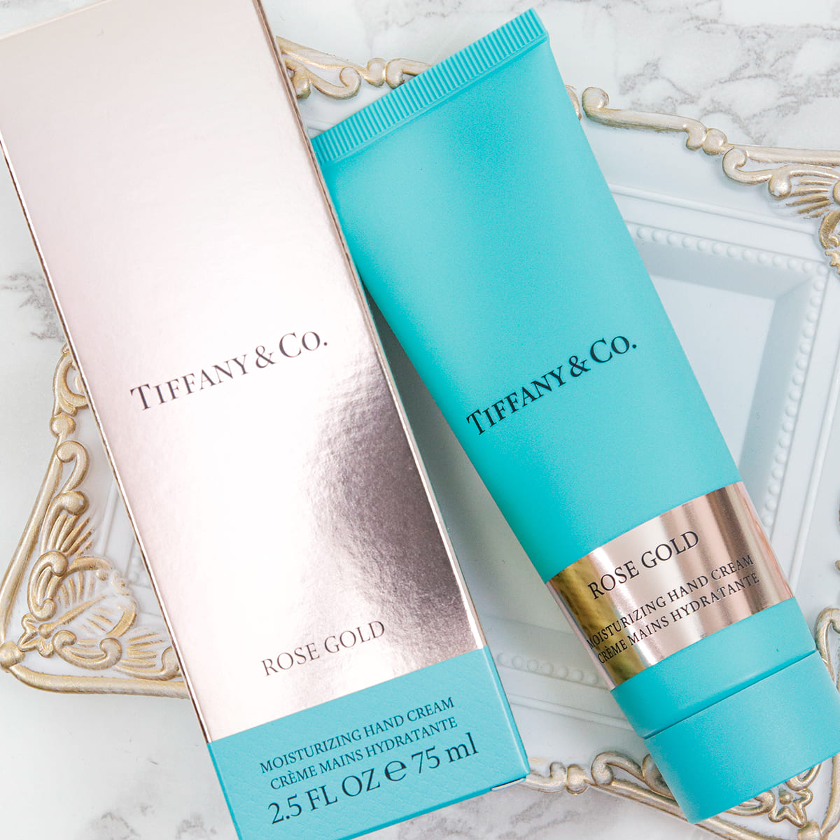 【新品】Tiffany & Co. ティファニー ハンドクリーム 約75ml TIFFANY&Co.（ティファニー） ハンドクリーム ローズゴールド 75ml