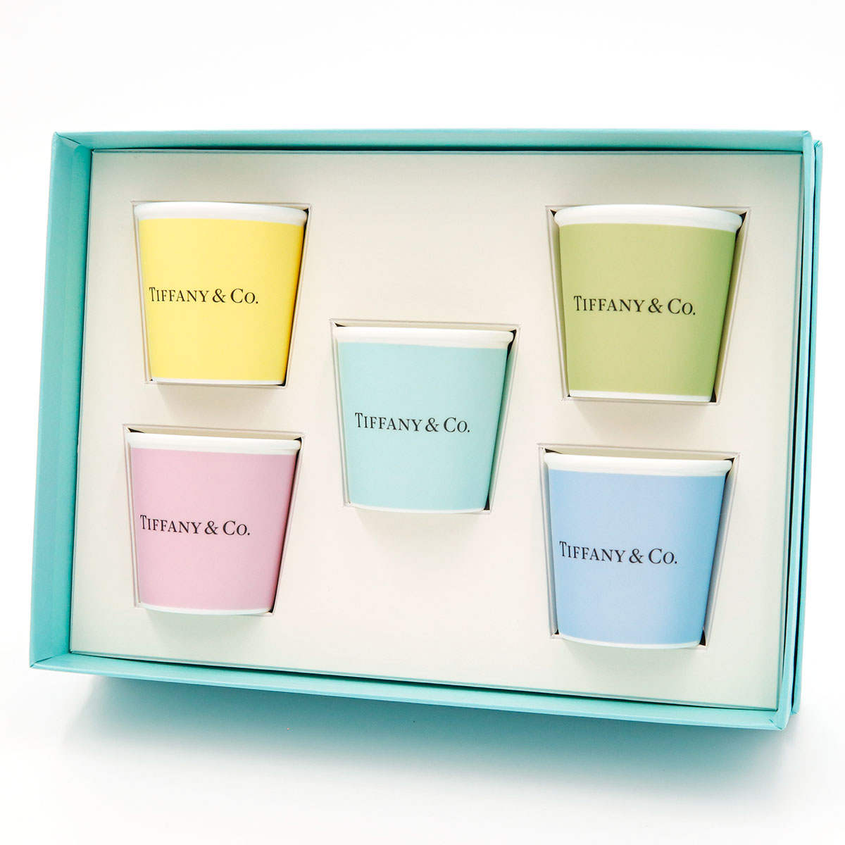 Tiffany & Co スープ皿1枚　コップ5個　小皿５枚　大皿５枚 TIFFANY&Co.（ティファニー） 食器 カップ コップ コーヒー 正規品