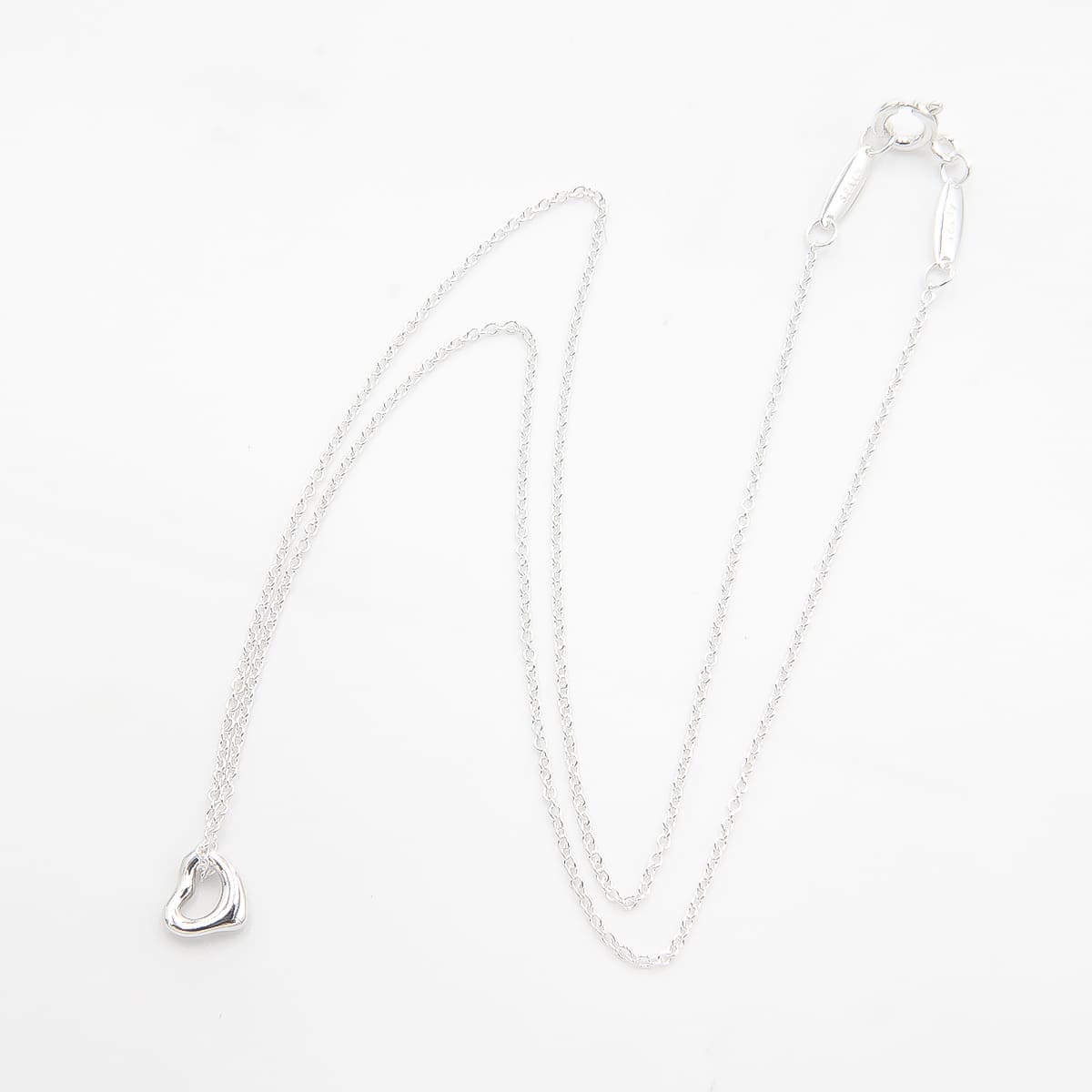 ティファニー オープンハート ネックレス レディース Tiffany エルサ