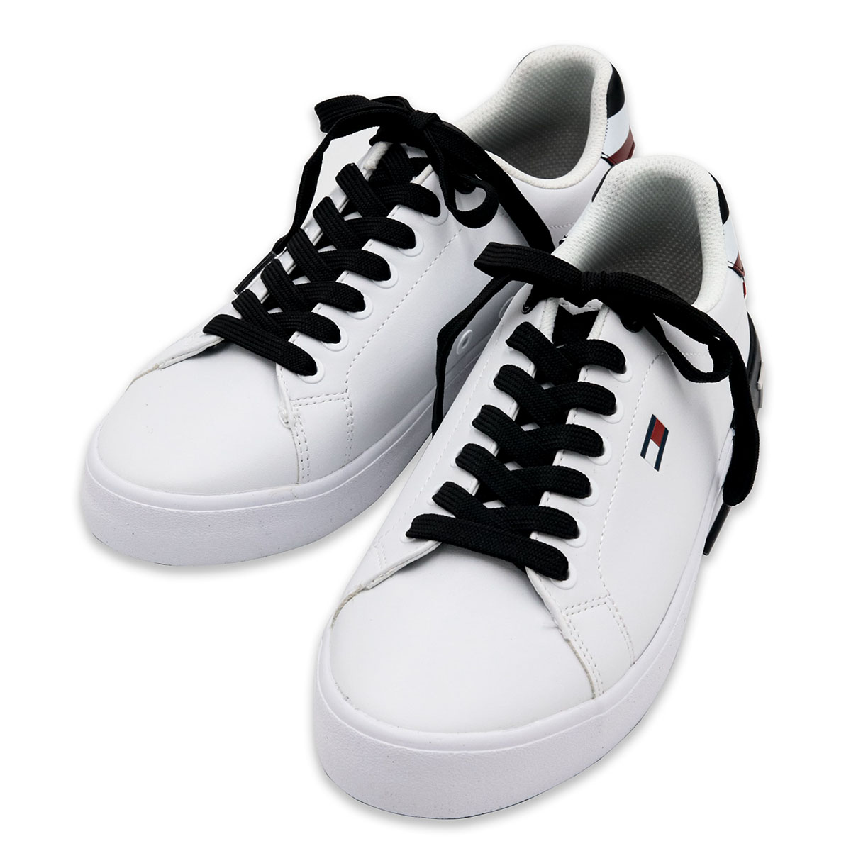 トミーヒルフィガー Tommy Hilfiger スニーカー メンズ ローカット フェイクレザー シューズ 靴 ホワイト tmBRECON3 WHI04 143