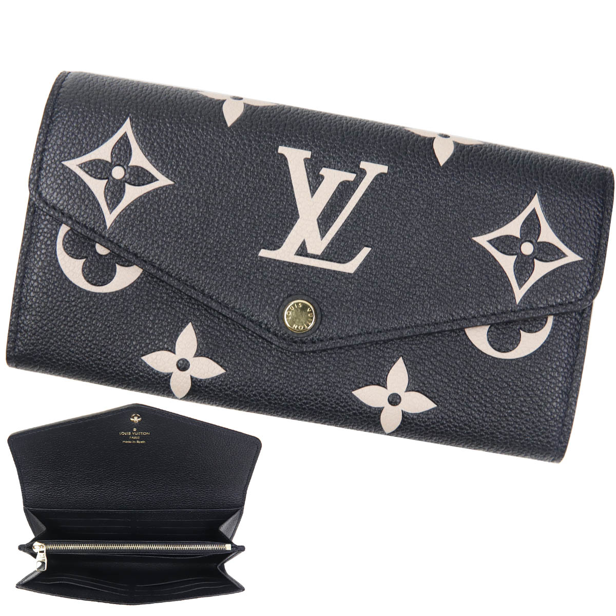 サンジェルマン ルイヴィトン LOUIS VUITTON 長財布 モノグラム・アン