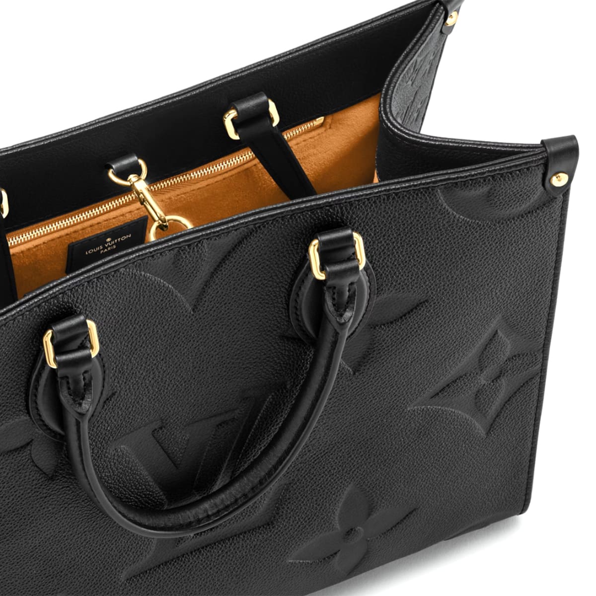 Louis Vuitton黒のハンドバッグ／ショルダーバッグ LOUIS VUITTON（ルイ・ヴィトン） バッグ レディース ハンドバッグ