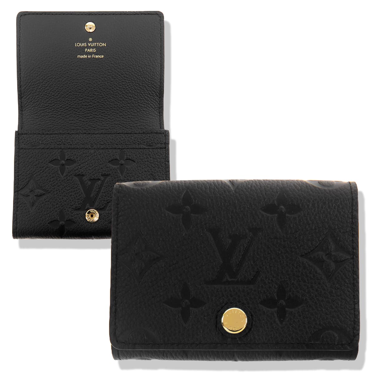 ルイ・ヴィトン(Louis Vuitton) 財布・ケース ブラック LOUIS VUITTON（ルイ・ヴィトン） 財布 モノグラム カードケース