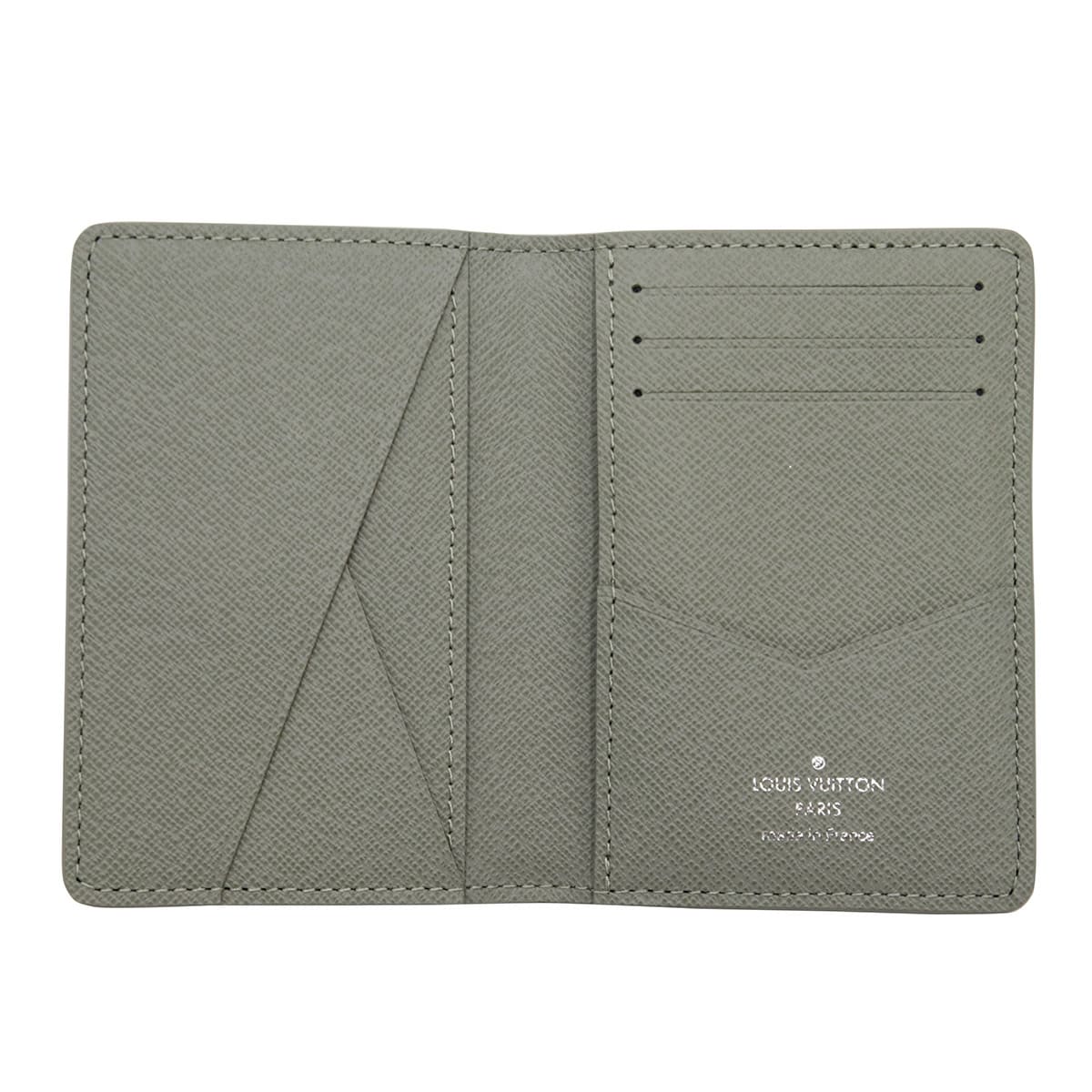 ルイヴィトン　オーガナイザードゥポッシュ Vモチーフ モノグラム 名刺入れ ルイヴィトン LOUIS VUITTON 名刺入れ レディース カードケース 薄型