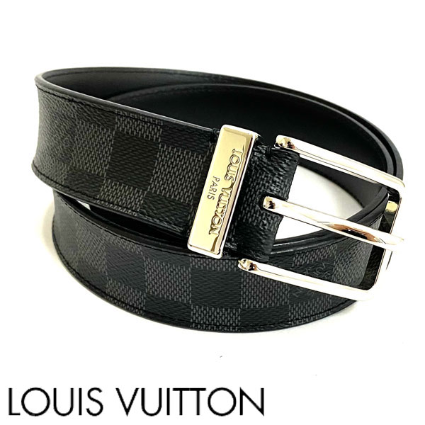 中古】 LOUIS VUITTON ルイヴィトン サンチュール・ポンヌフ ダミエ