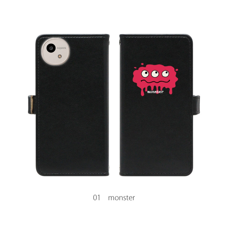 AQUOS wish wish4 ケース SH-52E A402SH カバー 手帳型 アクオス