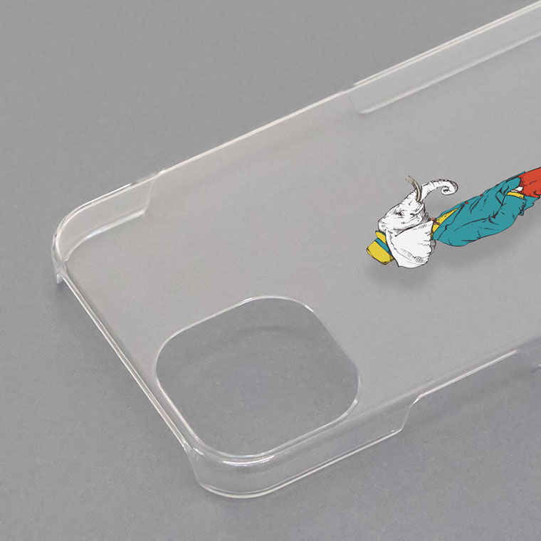 Redmi Note 10 JE ケース Xiaomi シャオミ レッドミー スマホケース スマホカバー カバー ハードケース 軽い おしゃれ クリア 動物 イラスト｜cccworks｜02