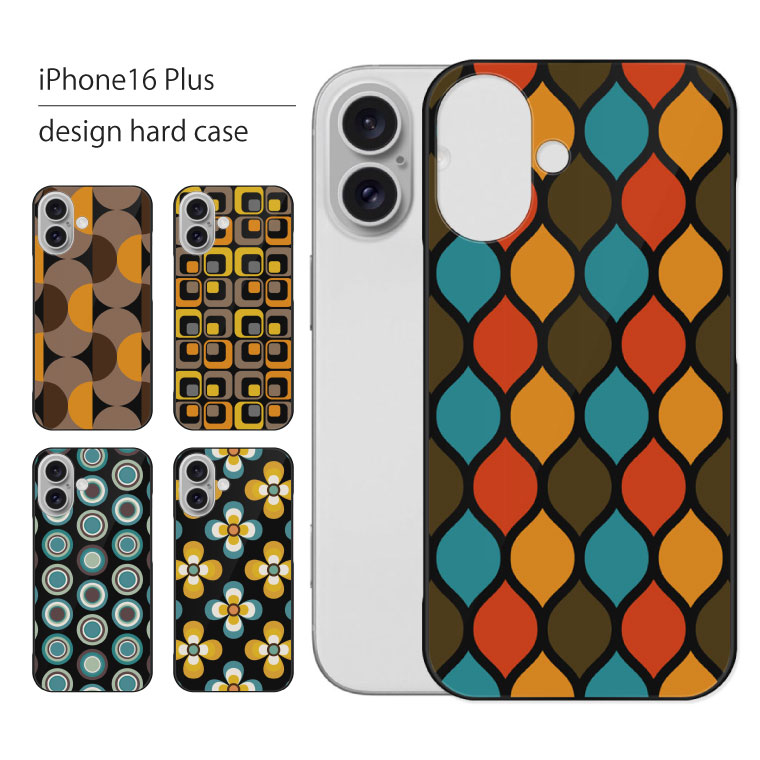 ☆いいさん専用☆casetify iPhone16 70's レトロ柄ケース iPhone iPhone16 Plus ケース 16 アイフォン プラス