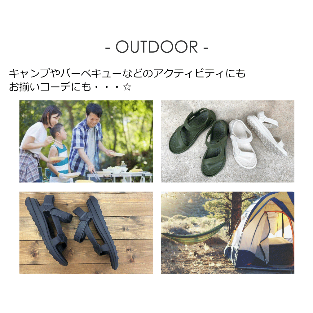 ビーチサンダル リカバリーサンダル メンズ レディース おしゃれ チル ccilu  軽い 軽量 厚底 コンフォートサンダル | ccilu | 20