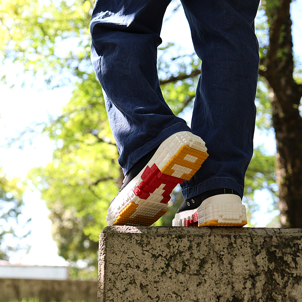 ccilu（チル） スニーカー ローカット 厚底 メンズ レディース 黒 白