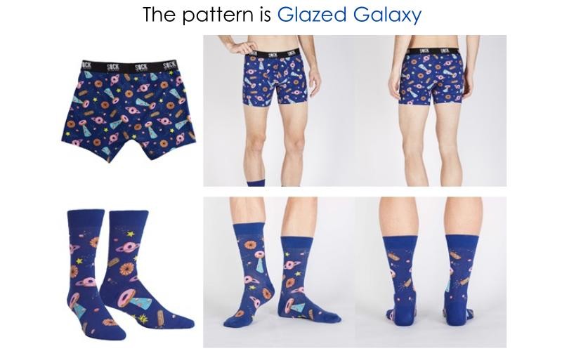 SOCK it to me ボクサーパンツ ソックス 2点セット メンズ 靴下 総柄