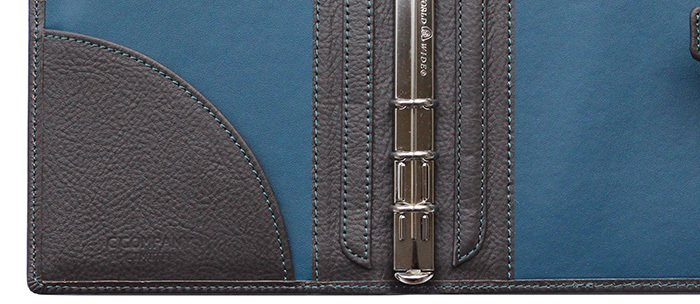 システム手帳 バイブル 16mmリング 革 日本製スケジュール帳