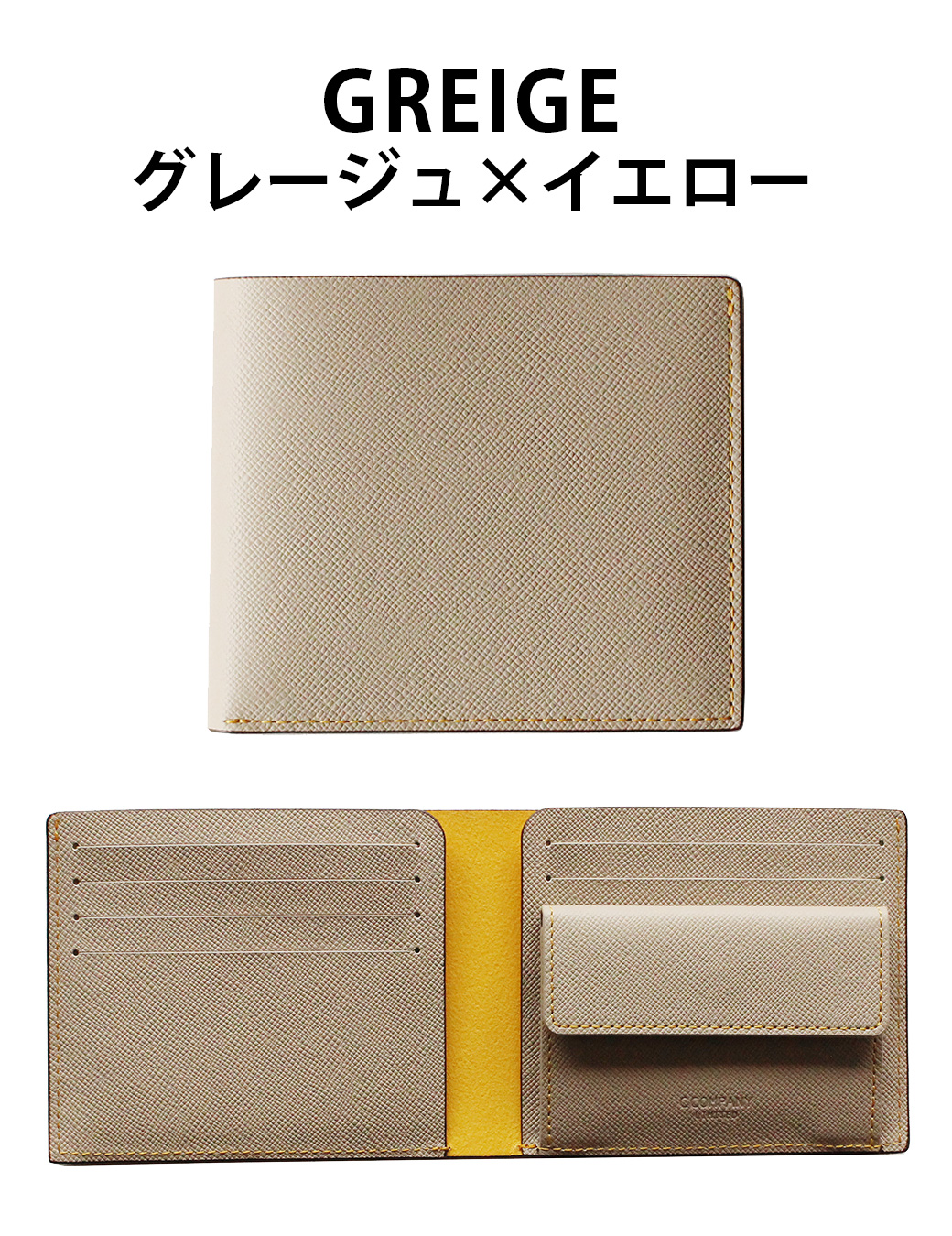 C COMPANY LIMITED ロージズ ROSES 二つ折り財布 ※名入れ不可 : 財布