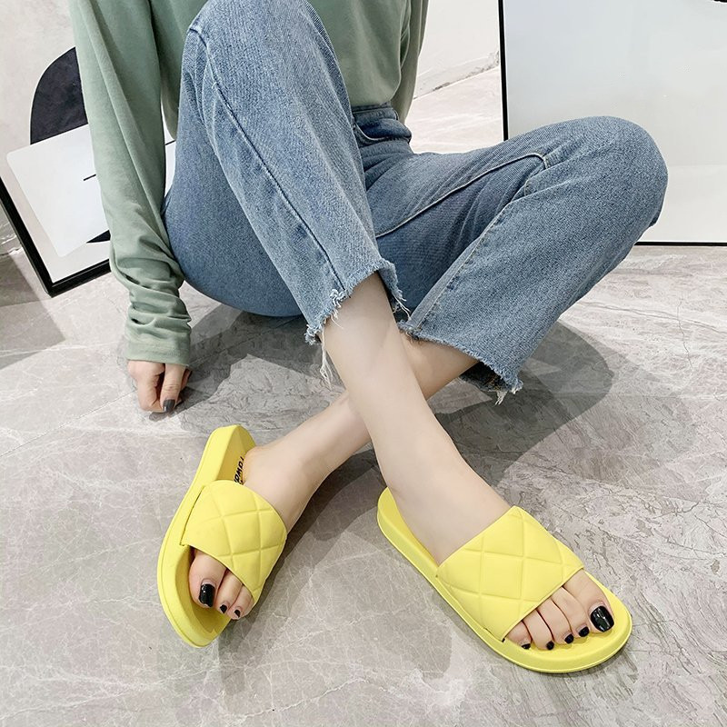 サンダル スリッパ 厚底 キルティング クッション 全2色 b4509 サンダル スリッパ 厚底 キルティング クッション 全2色 b4509
