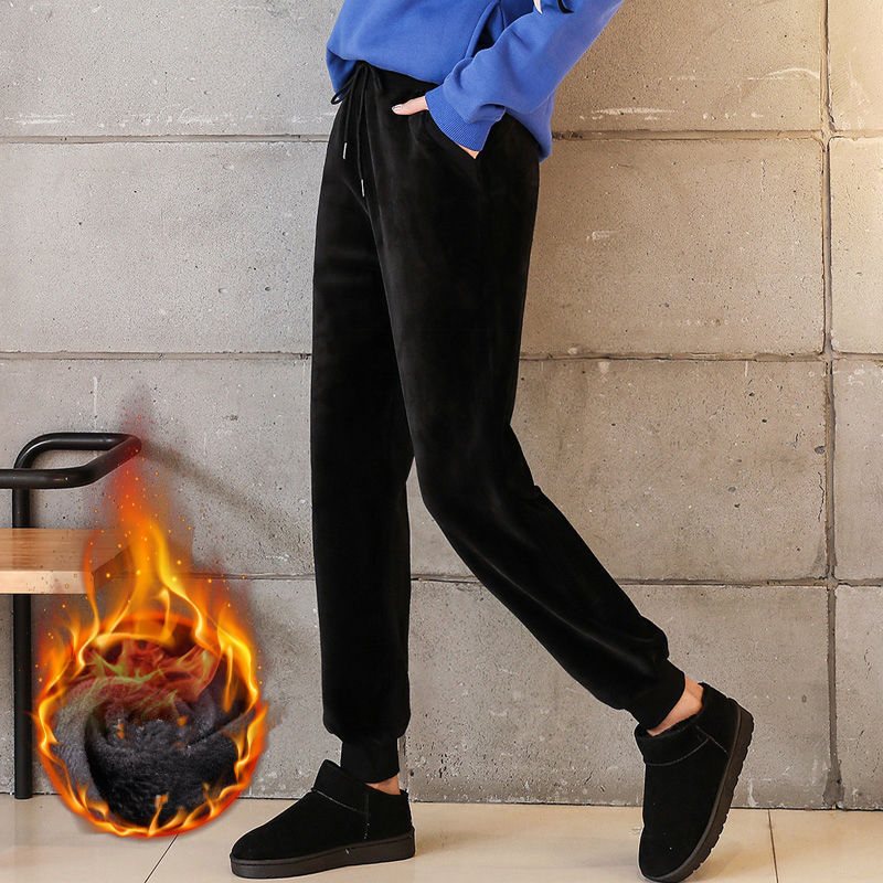 秋冬 ジョガーパンツ スポーツ アウトドア 厚手 ズボン あったか 裏