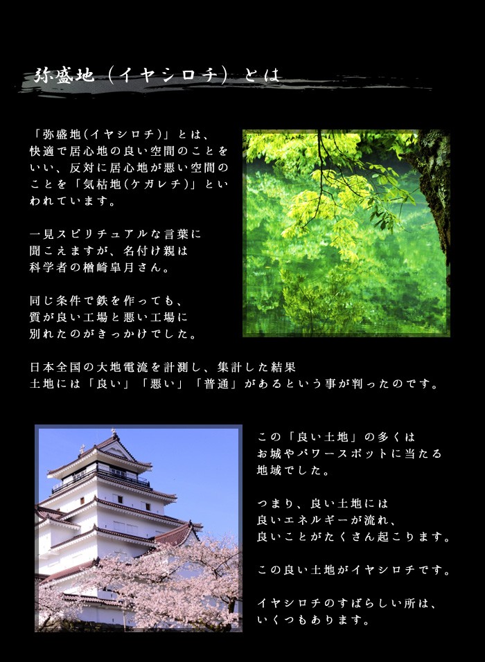 弥盛地 イヤシロチ エナジーパウダー 浄化用 日本三大パワースポット
