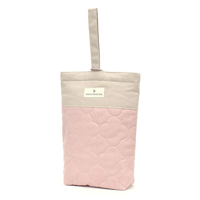 シューズケース 上履き入れ 上靴入れ [2026春モデル] 撥水軽量／綿100%キルティング おしゃれ かわいい 保育園 小学校 小学生 子供 キッズ 女の子 | COLORFUL CANDY STYLE | 05