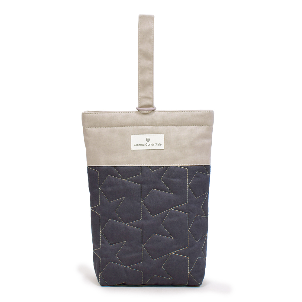 シューズケース 上履き入れ 上靴入れ [2026春モデル] 撥水軽量／綿100%キルティング おしゃれ かわいい 保育園 小学校 小学生 子供 キッズ 女の子 | COLORFUL CANDY STYLE | 16